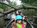 canoeing - cmr klea Tim S july 7 2006 french river trail - what we didnt go over or around we went under